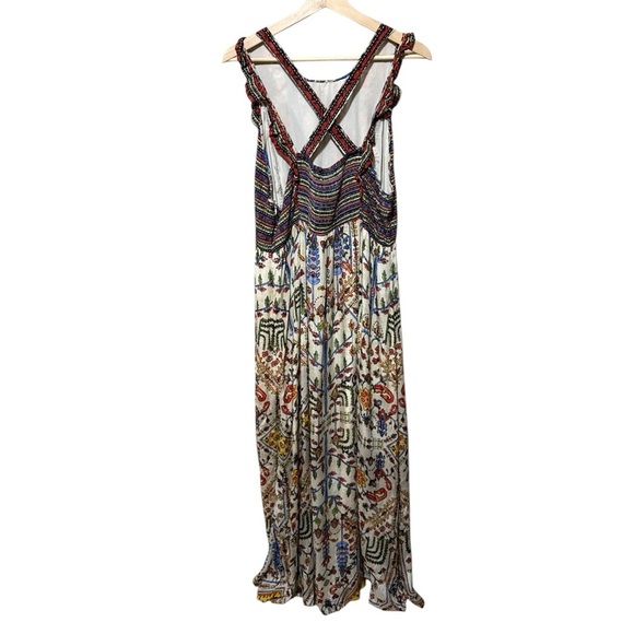 Floral Maxi Dress with Multicolor Design - Picture 4 of 5